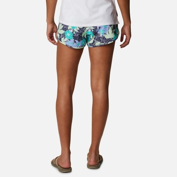 Columbia Bogata Bay Stretch Floral Printed Shorts NWT size XL - Picture 4 of 15